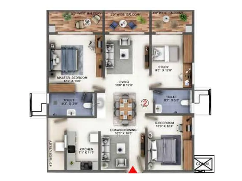 2bhk